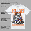 Dunk Low Futura Orange Blaze DopeSkill T-Shirt Real Lover Graphic