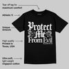Foamposite One “Triple White” DopeSkill T-Shirt Protect Me From Evil Graphic