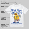 Royal Blue Collection DopeSkill T-Shirt Work Hard In Silence Graphic