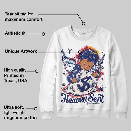 Rare Air 11s DopeSkill Sweatshirt Heaven Sent Graphic