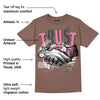 Dunk Smokey Mauve Playful Pink White Brown DopeSkill Brown Savana T-shirt Trust No One Graphic