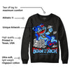 Cactus Jack 4s DopeSkill Sweatshirt Born To Be Rich Graphic