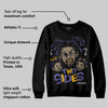 Lakers 4s DopeSkill Sweatshirt Two Sides Graphic