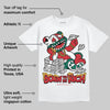 Mexico 'El Vuelo' 3s DopeSkill T-Shirt Born To Be Rich Graphic