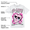 Pink Collection DopeSkill T-Shirt Crying Heart Graphic