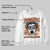 Orange Black White DopeSkill Sweatshirt Root of Evil Graphic