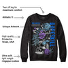 Chambray 7s DopeSkill Sweatshirt Side Hustle Graphic