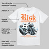 Orange 'Risk Is Better Than Regret' DopeSkill Graphic T-Shirt