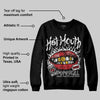 Bred Velvet 11s DopeSkill Sweatshirt Hot Mouth Graphic