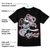 Bred Reimagined 4s DopeSkill T-Shirt Bear Steals Sneaker Graphic
