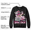 Dunk Pink Foam DopeSkill Sweatshirt Born To Be Rich Graphic