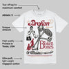 Samba OG Collegiate Burgundy DopeSkill T-Shirt Broken Bones Graphic