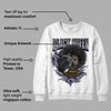 Indigo Haze 5s DopeSkill Sweatshirt New Black Queen Graphic