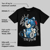 Rare Air 3s DopeSkill T-Shirt Smile Through The Pain Graphic