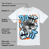 Dunk Low Futura University Blue DopeSkill T-Shirt Don't Quit Graphic