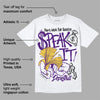 Field Purple 12s DopeSkill T-Shirt Speak It Graphic