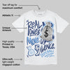 Midnight Navy 1s DopeSkill T-Shirt Real Ones Move In Silence Graphic