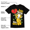 Yellow Collection DopeSkill T-Shirt Love Sick Graphic