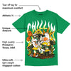 Green Collection DopeSkill Green T-shirt Chillin Graphic