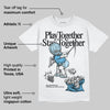 Legend Blue 11s DopeSkill T-Shirt Play together, Stay together Graphic