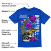 Laney 14s DopeSkill Varsity Royal T-shirt Side Hustle Graphic