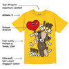 Yellow Collection DopeSkill Gold T-shirt Love Sick Graphic