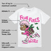 Pink Collection DopeSkill T-Shirt Fear Fuels The Hustle Graphic
