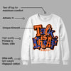 Dunk Low Futura Orange Blaze DopeSkill Sweatshirt Talk Is Chip Graphic