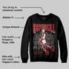 Flu Game 12s DopeSkill Sweatshirt Thunder Dunk Graphic