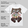 A Ma Maniere x Dark Mocha 4s DopeSkill T-Shirt At The Top Graphic