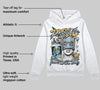 Blue Grey 13s DopeSkill Hoodie Sweatshirt Pretty Girl Swag Graphic