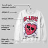 Peanut Butter Jelly 5s DopeSkill Sweatshirt Crying Heart Graphic