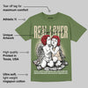 Medium Olive 1s DopeSkill Olive T-shirt Real Lover Graphic