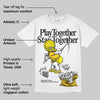 Vivid Sulfur 4s DopeSkill T-Shirt Play together, Stay together Graphic