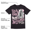 Dunk Low Pink Foam DopeSkill T-Shirt Real Ones Move In Silence Graphic