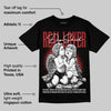 Bred Velvet 11s DopeSkill T-Shirt Real Lover Graphic