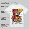 Union LA x Air Retro OG 1s DopeSkill T-Shirt Broken Bear Graphic