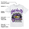 Field Purple 12s DopeSkill T-Shirt Hot Mouth Graphic