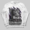 French Blue 13s DopeSkill Long Sleeve T-Shirt Black King Graphic