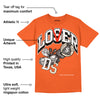 Georgia Peach 3s DopeSkill Orange T-shirt Loser Lover Graphic