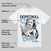 Blue Suede 40s DopeSkill T-Shirt Stay It Busy Graphic