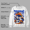 Dunk Low Futura Orange Blaze DopeSkill Sweatshirt Trippin Graphic