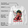 Mexico 'El Vuelo' 3s DopeSkill Sweatshirt Heaven Sent Graphic