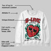 Mexico 'El Vuelo' 3s DopeSkill Sweatshirt Crying Heart Graphic