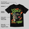 Neon Green Collection DopeSkill T-Shirt Rolling in Money Graphic