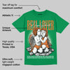 SP Nina Chanel Abney Bicoastal 3s DopeSkill Green T-shirt Real Lover Graphic