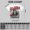 Cherry 11s Oversize Print 'No Money No Lust' DopeSkill Graphic T-shirt