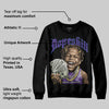 PURPLE 'Money Loves Me' DopeSkill Graphic Sweatshirt