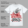 Black Toe 1s DopeSkill T-Shirt Juneteenth 1865 Graphic