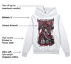 85 Metallic Burgundy 1s DopeSkill Hoodie Sweatshirt Life or Die Graphic